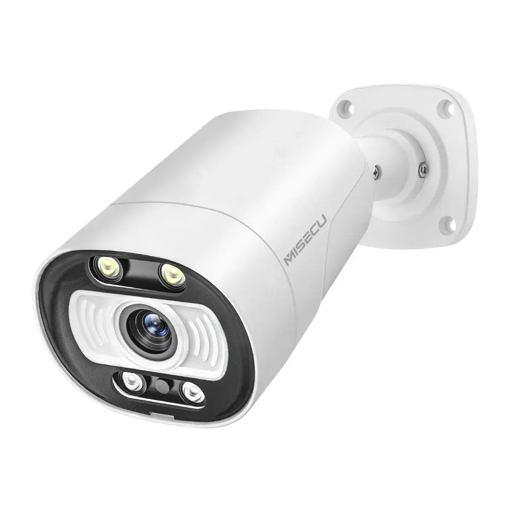 5MP 8MP Bullet POE Camera with Misecu Logo