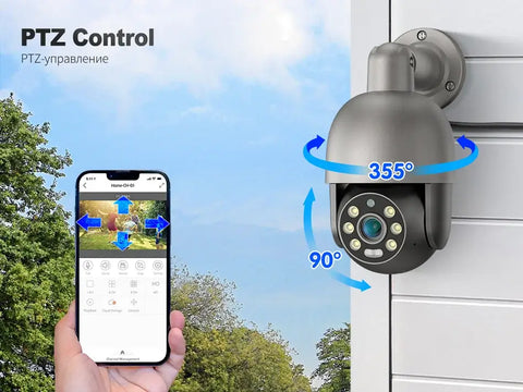Le système de caméra POE extérieur 8MP 360 ° prend en charge le contrôle panoramique  Le système de caméra POE extérieur 8MP 360 ° prend en charge le contrôle panoramique