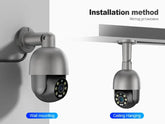 8MP 360° Outdoor POE Camera System support Pan Control