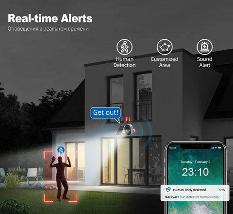 Tuya Akkukamera mit Amazon Alexa  Tuya Akkukamera mit Amazon Alexa