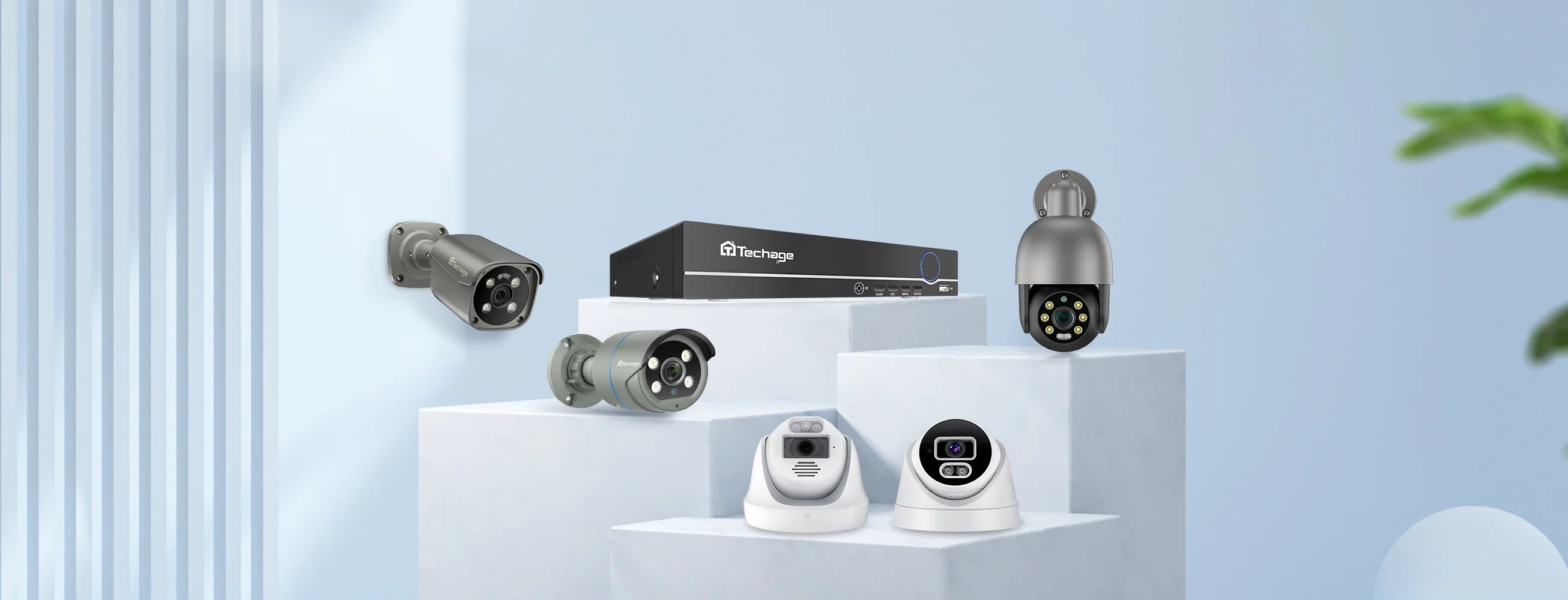 Techage wireless online security camera system