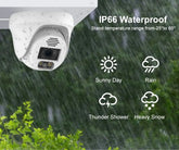 5MP POE Camera Kit with Dome Camera Support Person/Vehicle Detection