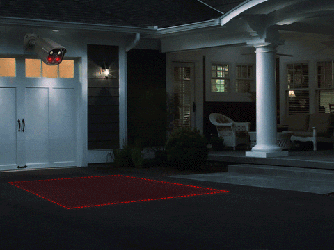 New 4K 8MP Security POE IP Camera with Red Blue Light New 4K 8MP Security POE IP Camera with Red Blue Light