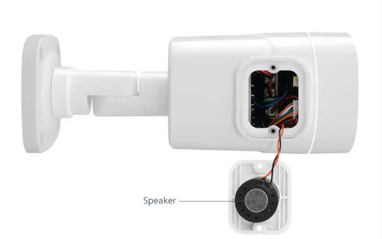 5MP 8MP Bullet POE Camera with Misecu Logo