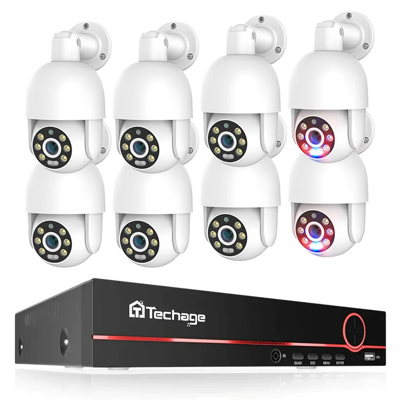 4K PoE Camera System – Techage.com