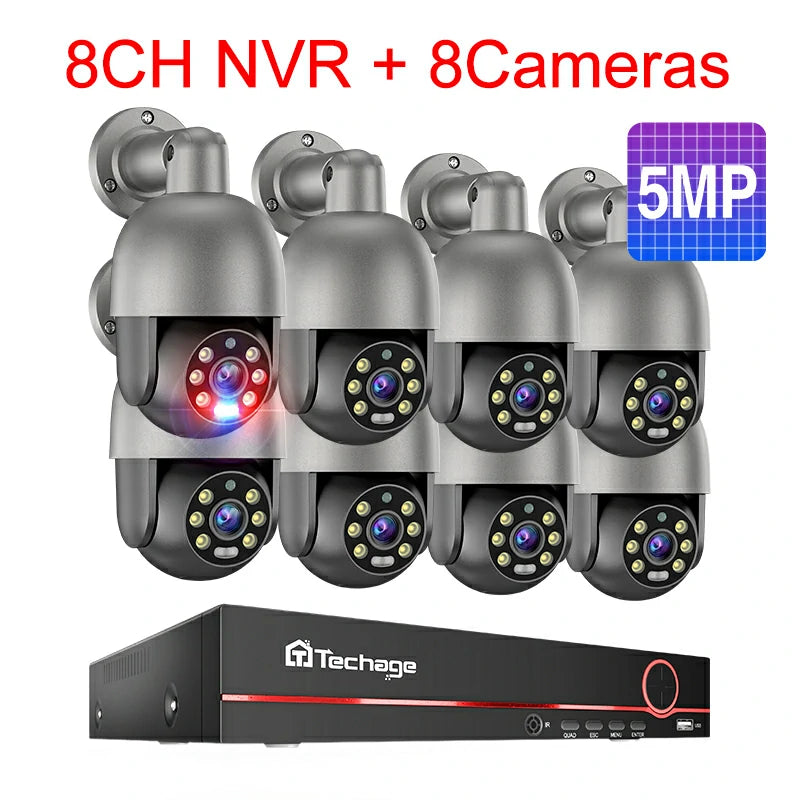 5MP POE-Kamerasystem unterstützt Auto-Tracking 