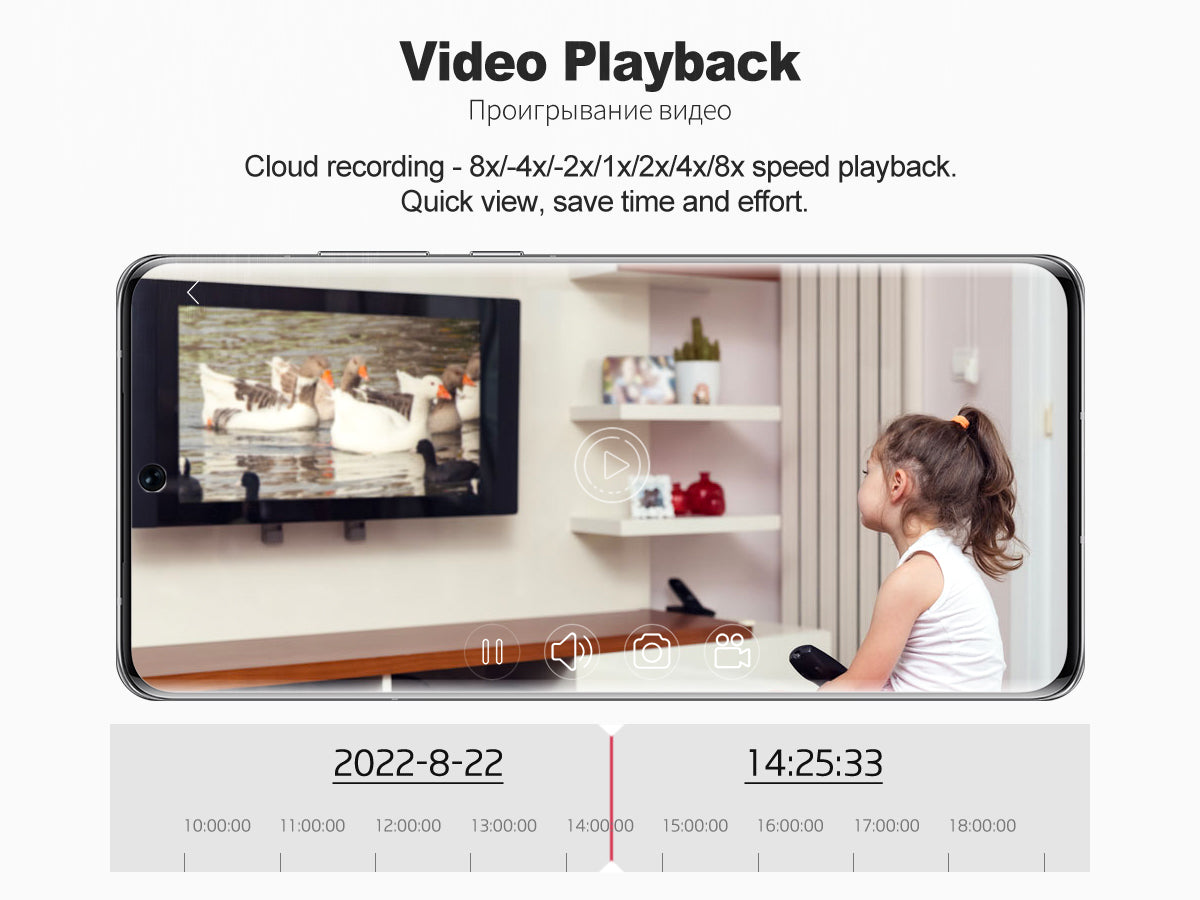 Techage Video Recorders (1080p/3MP/4MP/5MP/8MP) 8CH POE NVR Power Over Ethernet Supports up to 14TB HDD (Not Included)