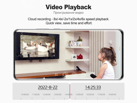 Techage Video Recorders (1080p/3MP/4MP/5MP/8MP) 8CH POE NVR Power Over Ethernet Supports up to 14TB HDD (Not Included)