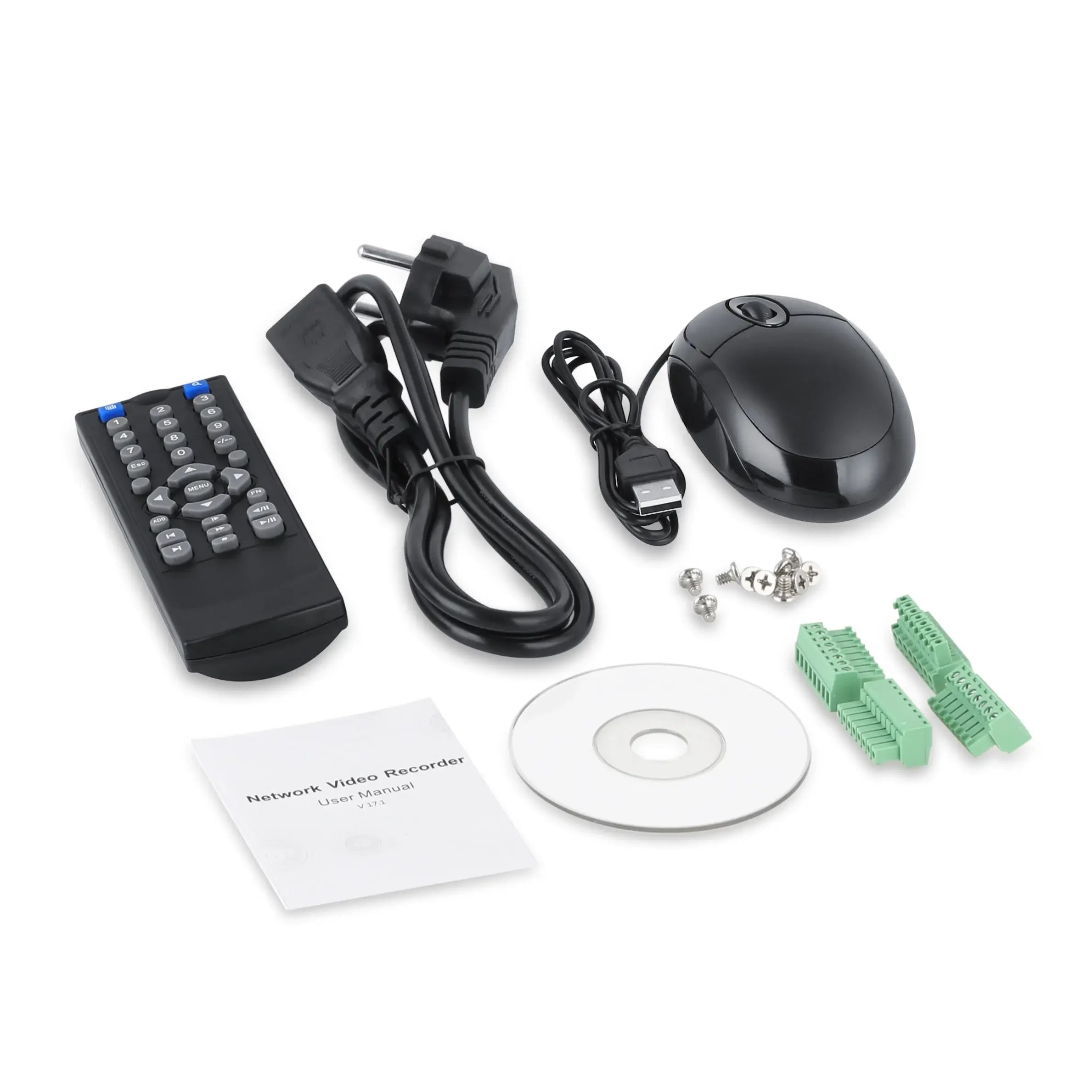 H.265 16CH POE NVR unterstützt 4K-Auflösung, Bandbreite 240 MB 