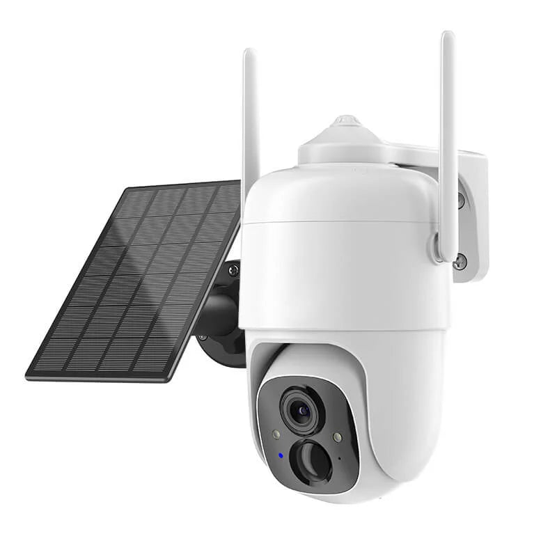 3MP Solar Battery Powered Wireless Security Camera | Techage.com