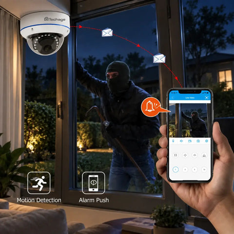 5MP Dome 48V PoE Camera with 2.8MM Len