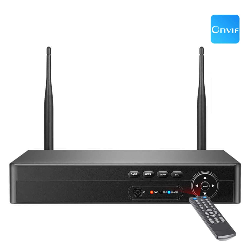 Enregistreur vidéo réseau WiFi NVR à 8 canaux de 5,0 mégapixels 